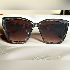Stylish Black and Brown Sunglasses